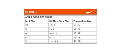 maat s nike sokken|Alpha Sock Size Chart. Nike NL.